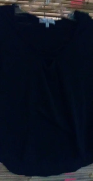 ALMOST FAMOUS Crave Fame S Black Strappy Front Top - Picture 3 of 6